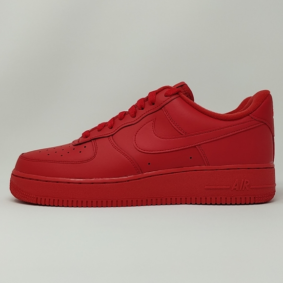 Nike Air Force 1 '07 LV8 University Red CW6999-600 - Picture 5 of 8